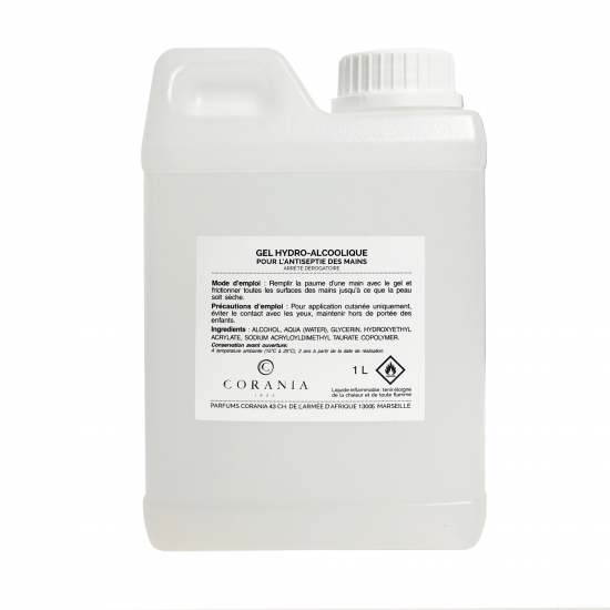 Gel hydroalcoolique CORANIA...